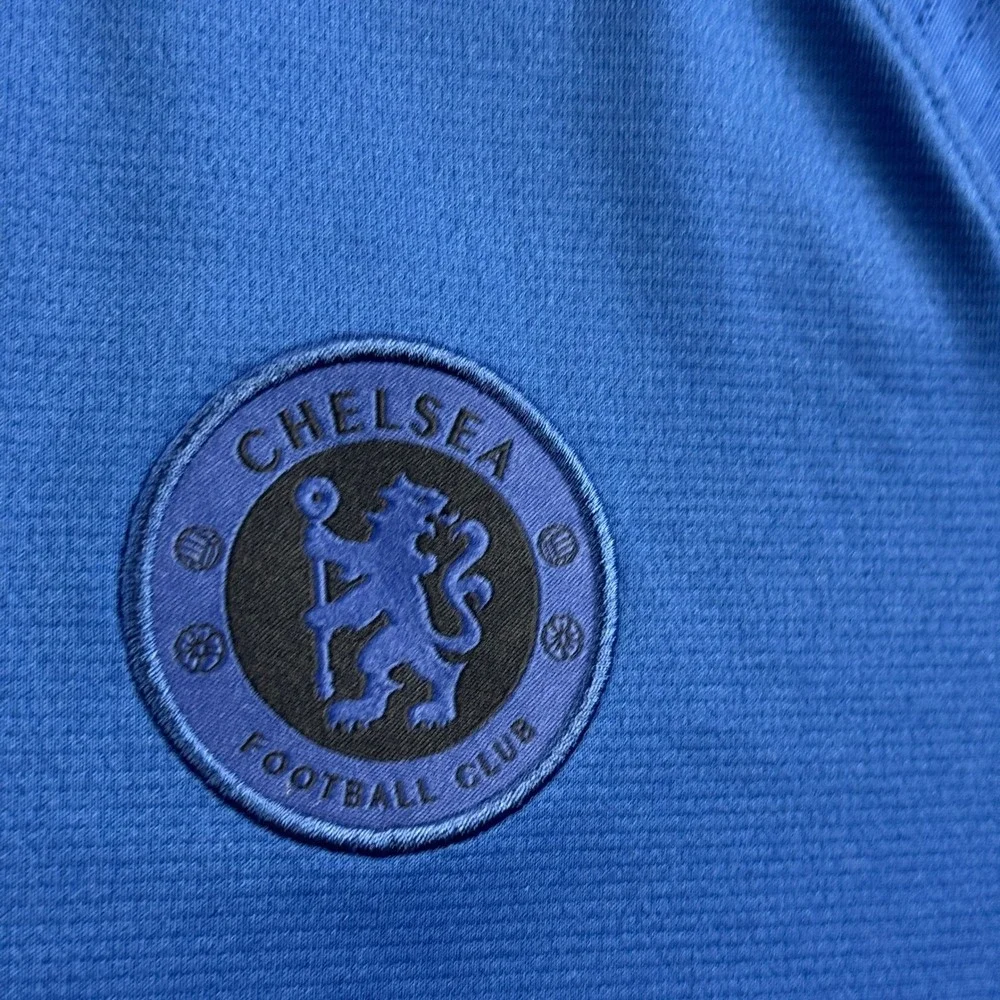Nike Chelsea FC Dri-FIT Training Jersey Mens Blue Soccer Shirt Short Sleeve